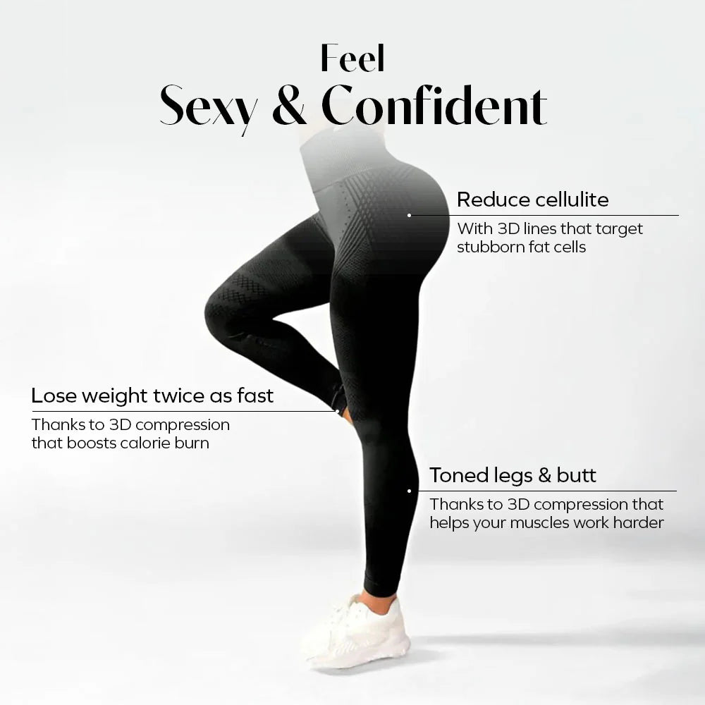3D Sculpting Anti-Cellulite Leggings